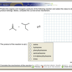 Predict the organic and inorganic products of the given reaction